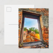 Liggende Boeddha, Ayutthaya Briefkaart (Voorkant / Achterkant)