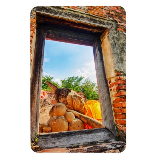 Liggende Boeddha, Ayutthaya Magneet (Verticaal)
