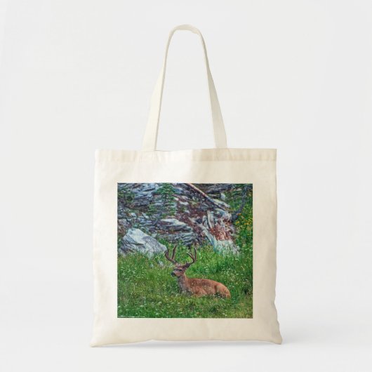 Liggende bok tote bag (Voorkant)