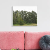 Liggende bomen landschap canvasprint canvas afdruk (Insitu (Woonkamer))
