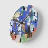 Liggende Stier van Franz Marc, Kunst uit het Cubis Ronde Klok (Hoek)