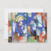 Liggende Stier van Franz Marc, Kunst uit het vroeg (Voorkant)