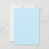 Ligh Blue Start College Afstuderen Kaart (Achterkant)