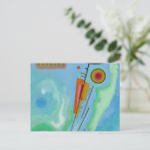 Light, 1930 by Wassily Kandinsky Briefkaart (Staand voorkant)