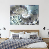 Light 2 Brago-Mitchell Fine Fractal Art Canvas Afdruk (Insitu (Slaapkamer))