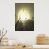 LIght aan het einde van het Poster van de Tunnel (Keuken)