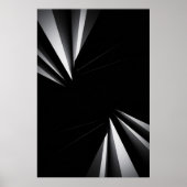 Light Abyss Geometry Poster (Voorkant)