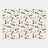 Light Academia Inpakpapier Vel (Voorkant 3)