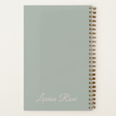 Light Academia Reading Journal Notitieboek (Achterkant)