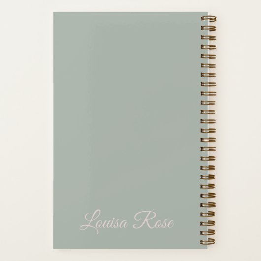 Light Academia Reading Journal Notitieboek (Achterkant)