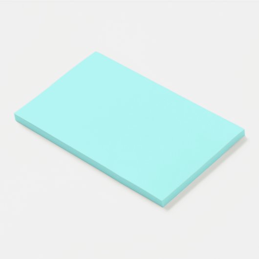 Light Aqua Blue Jumbo Post-It Notes (Schuin)