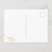 "Light as a Fairy" Briefkaart (Achterkant)