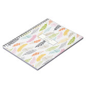 Light as a Feather beroemd gemaakt door Origami Pr Notitieboek (Linkerzijde)