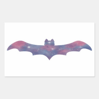 Light Bat Starscape-Sticker Rechthoekige Sticker