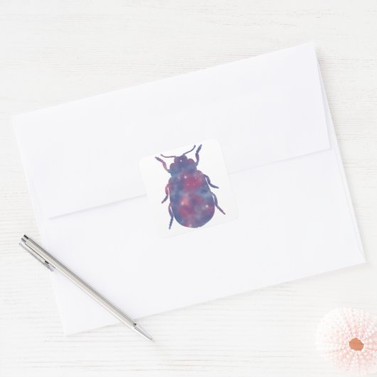 Light Beetle Starscape Sticker (Envelop)