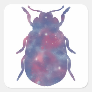 Light Beetle Starscape Sticker