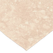 Light Beige Cream Marble Terrazzo Texture Korte Tafelloper (Hoek)