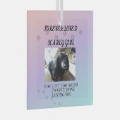 Light Beyond the Rainbow Tribute Glas Ornament (Voorkant Rechts)