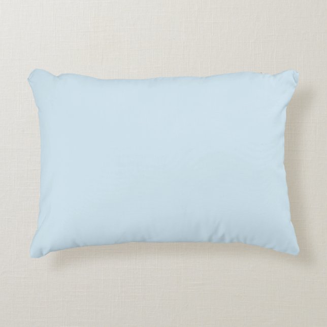 Light Blue Accent Pillow Accent Kussen (Voorkant)