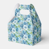Light Blue Boy Baptisme Favor Box Bedankdoosjes (Achterkant)