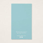 Light Blue Branch die Display Kaart verkrijgt (Achterkant)