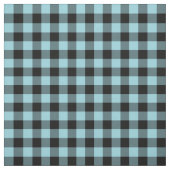 Light Blue Buffalo Check Pset Stof (Swatch)