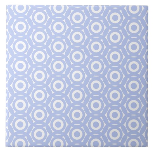 Light Blue Ceramic Tile Tegeltje (Voorkant)