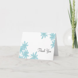 Light Blue Daisies Bedankt