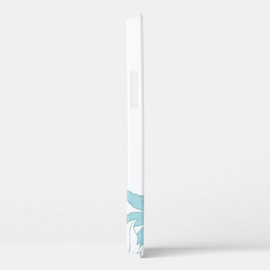 Light Blue Daisies op White Case-Mate iPhone Case (Achterkant / Rechts)