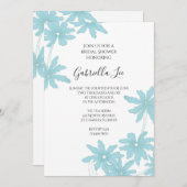 Light Blue Daisies Vrijgezellenfeest Kaart (Voorkant / Achterkant)