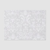 Light Blue DamaskTissue Paper Tissuepapier (Voorkant)