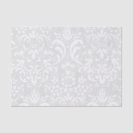 Light Blue DamaskTissue Paper Tissuepapier