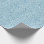 Light Blue Denim Texture Cadeaupapier (Hoek)