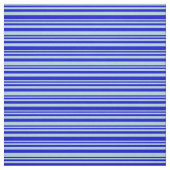 Light Blue en Blue Lines/Stripes Pattern Stof (Swatch)