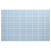Light Blue en White Gingham Block Pattern Stof (Yard (91,4 cm))