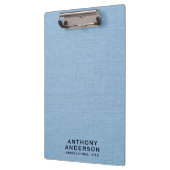 Light Blue Fabric Texture Klembord (Links)