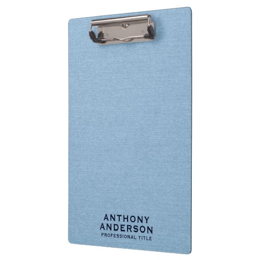 Light Blue Fabric Texture Klembord (Links)