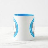 Light Blue – Fresh and Fun Football Dad Mug Mok (Midden)
