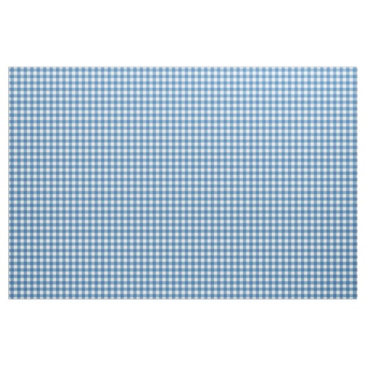 Light Blue Gingham Stof (Yard (91,4 cm))