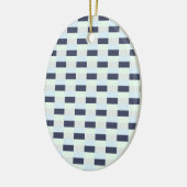 Light blue green with dots combination keramisch ornament (Links)