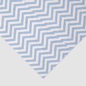 Light Blue Grunge Textured Chevron Tissuepapier (Detail)