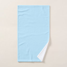 Light Blue Hand Towel Handdoek