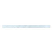 Light Blue Hibiscus Floral Satijnen Lint (Voorkant)