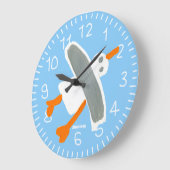 Light Blue John Dyer Seagull-klok Grote Klok (Hoek)