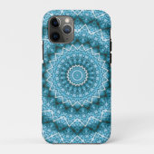 Light Blue Kaleidoscope/Mandala Case-Mate iPhone Case (Achterkant)