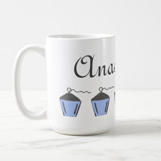 Light Blue Lantern Anassa kata Mok Bryn Mawr (Links)