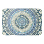 Light Blue Lavender Mandala Badmat (Voorkant)