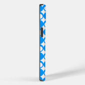 Light Blue Mod Ball Design @ Emporio Moffa Case-Mate iPhone Case (Achterkant / Rechts)