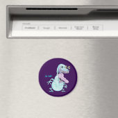 light blue monster alien cartoon magneet (Insitu (Vaatwasser))