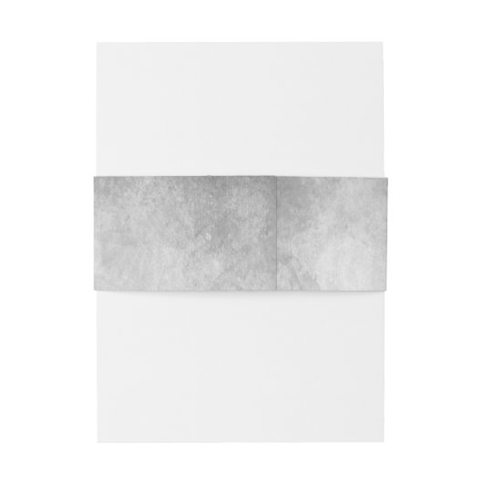 Light Blue Peacock Leaf Vine nodigt Belly Band uit Uitnodigingen Wikkel (Achterkant Voorbeeld)